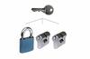 Sada 1x zámok 52mm+2x vložka EuroOval 30+35 SU 6 kľ. - Vložky stavebné | ***