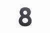 Číslo domové 8 75mm nalepovacie čierne - KD-príslušenstvo ostané | ***