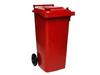 Popolnica plastová 120L červená - V.P.F.MEDIUM s.r.o. Stavebné a nábytkové kovanie