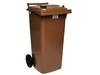 Popolnica plastová 120L hnedá - V.P.F.MEDIUM s.r.o. Stavebné a nábytkové kovanie