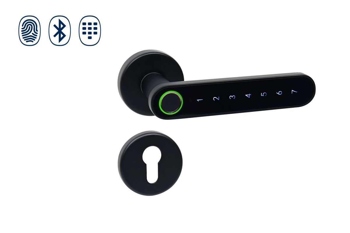 Kovanie Smart Touch Handle rozetové čierne  - Kovanie dverové-interiérové | ***