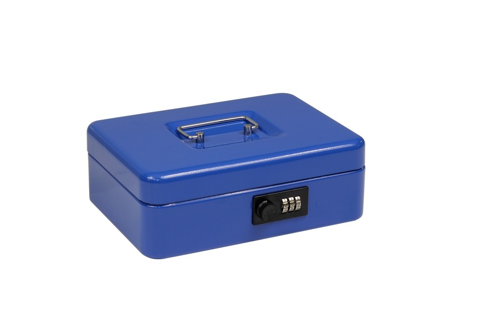 Pokladnička kódovacia 250x180x90 modrá - V.P.F.MEDIUM s.r.o. Stavebné a nábytkové kovanie
