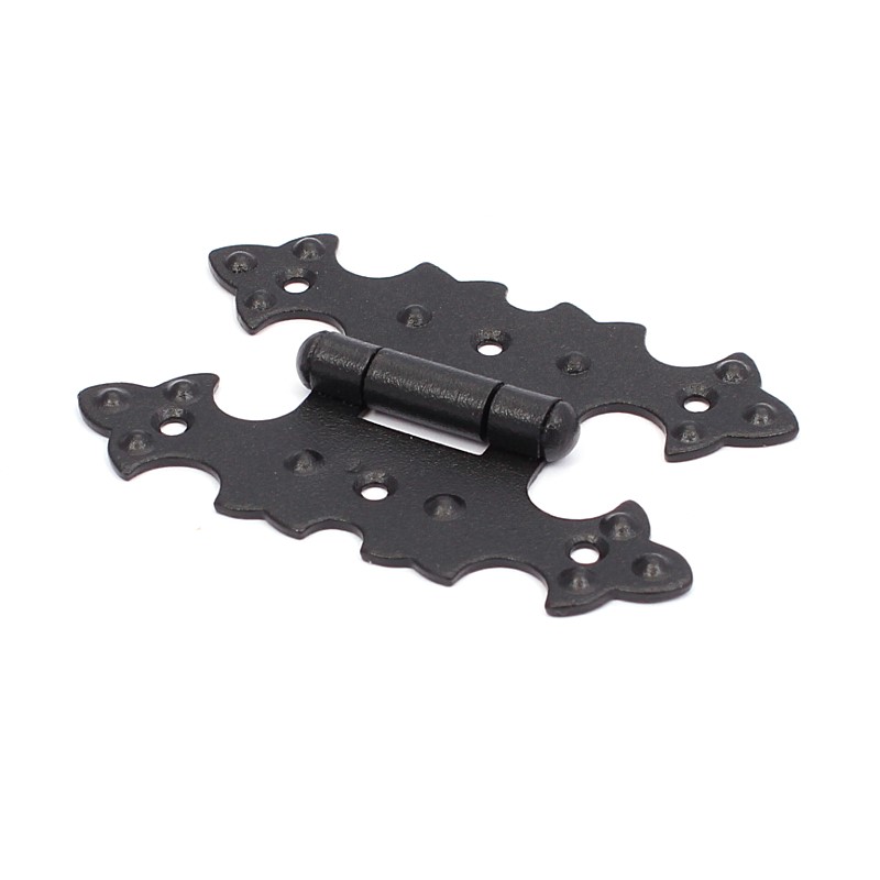 Záves kĺbový ozdobný čierny - V.P.F.MEDIUM s.r.o. Stavebné a nábytkové kovanie