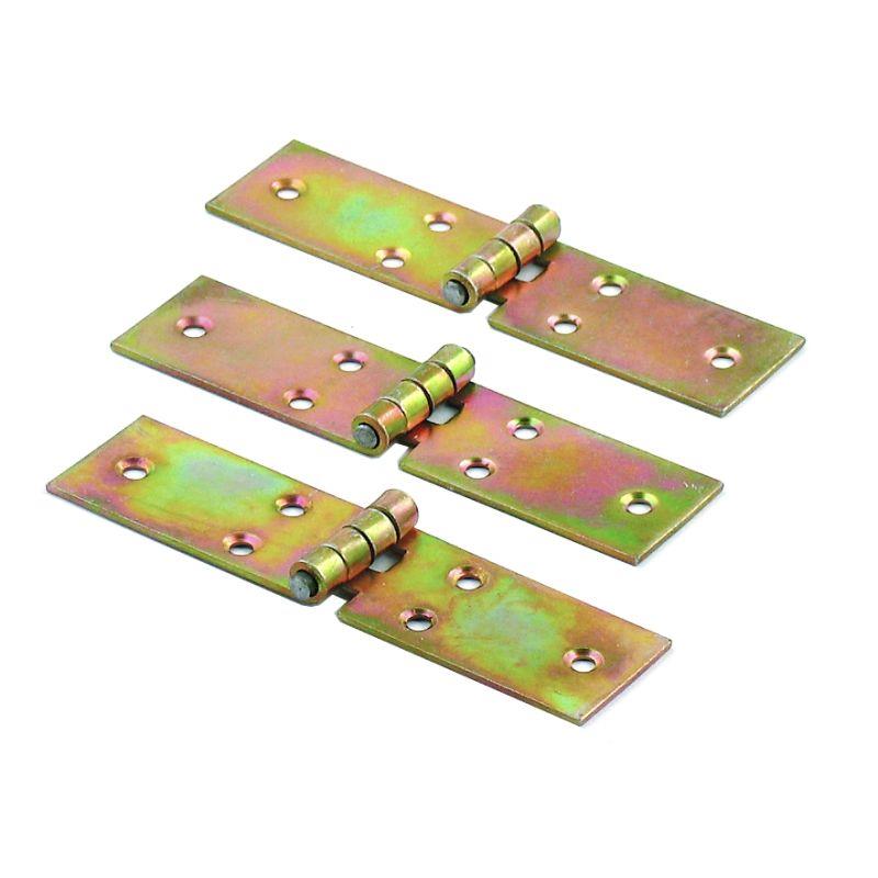 Záves PU 150x50mm žltý pozink - V.P.F.MEDIUM s.r.o. Stavebné a nábytkové kovanie