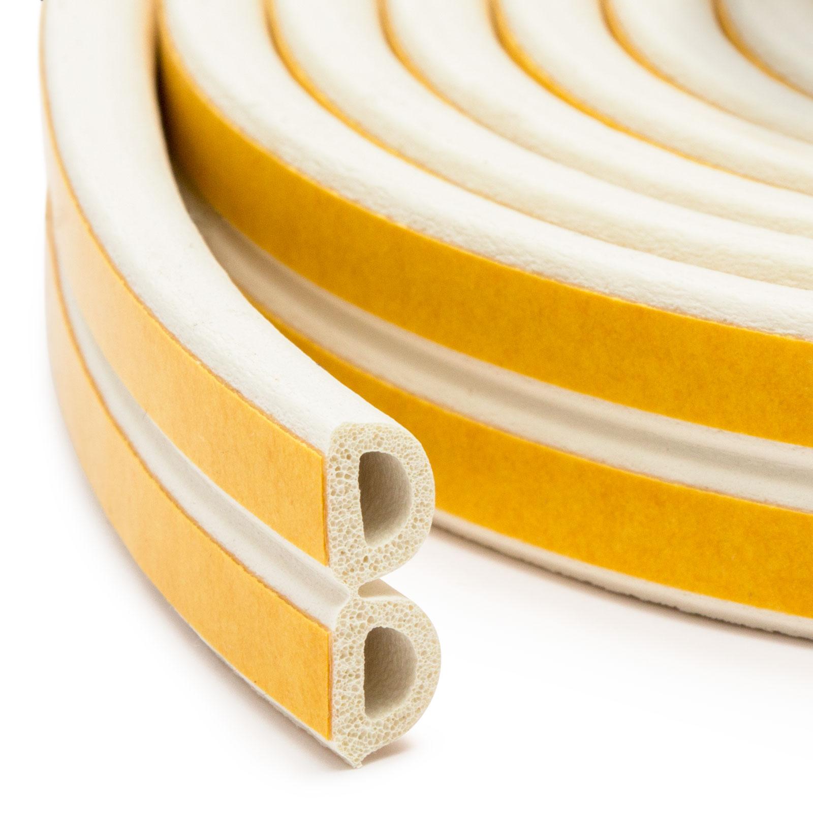 Tesnenie samolepiace 12x14mm "D" biele /40m bal - V.P.F.MEDIUM s.r.o. Stavebné a nábytkové kovanie