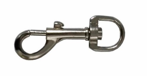 Karabínka na psa háková 98mm - V.P.F.MEDIUM s.r.o. Stavebné a nábytkové kovanie