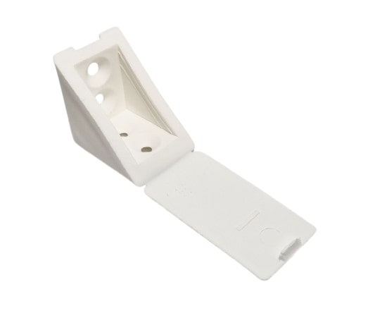 Podperka 4-dierová biela - V.P.F.MEDIUM s.r.o. Stavebné a nábytkové kovanie