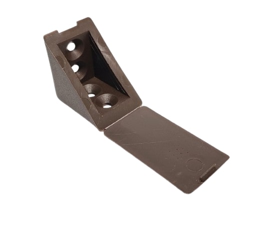 Podperka 4-dierová hnedá - V.P.F.MEDIUM s.r.o. Stavebné a nábytkové kovanie