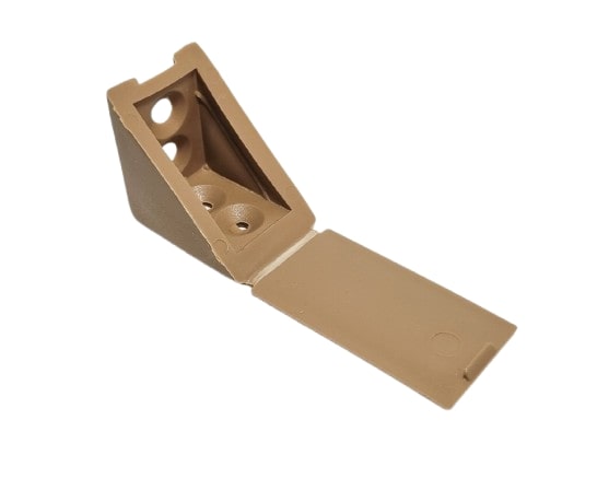 Podperka 4-dierová béžová - V.P.F.MEDIUM s.r.o. Stavebné a nábytkové kovanie