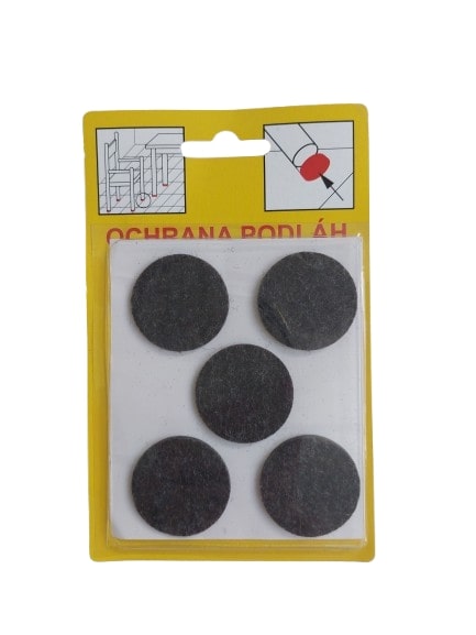 Ochrana filcová D-32mm 110 čierna - Kov.náb.-príslušenstvo | ***