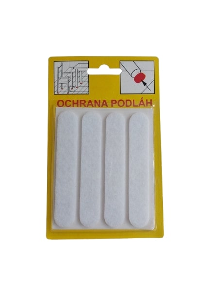 Ochrana filcová 16x92mm 107 biela - Kov.náb.-príslušenstvo | ***