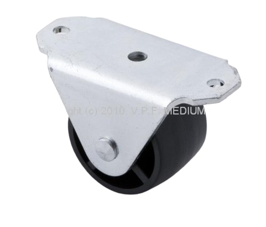 Koliesko nábytkové pevné 24mm čierne - V.P.F.MEDIUM s.r.o. Stavebné a nábytkové kovanie