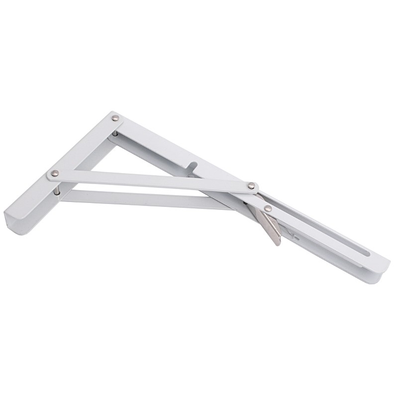 Konzola sklápacia 200x105mm biela - Konzoly | ***