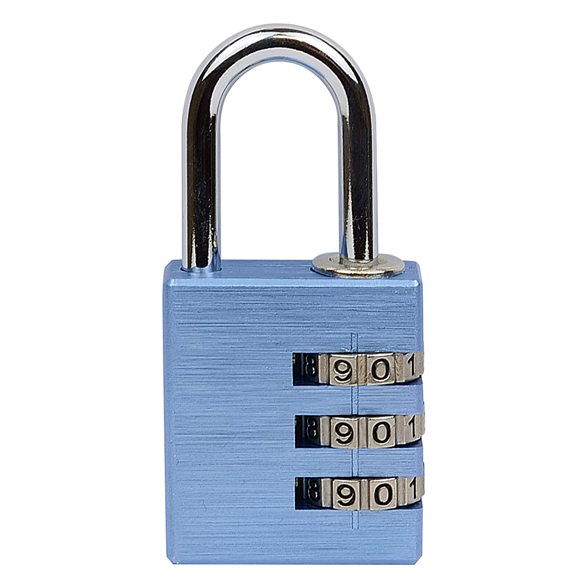 Zámok visiaci kódovací 30mm pastelový modrý - Zámky visiace Richter | ***