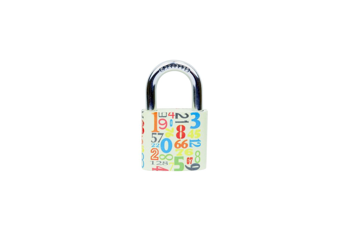 Zámok visiaci 38mm čísla 2 kľúče - Zámky visiace Richter | ***