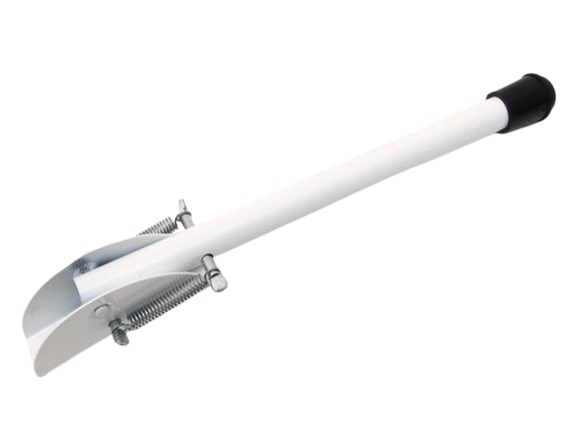 Zarážka vrátová 30cm veľká biela - Stavače,zarážky a dorazy | ***