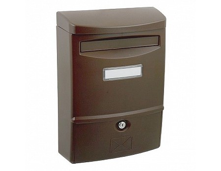 Schránka ABS-2 272x383x113mm hnedá - Schránky domové | ***