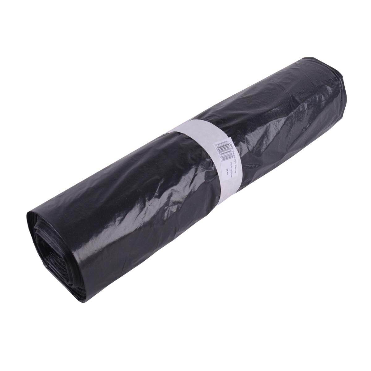 Vrece na odpad 70x110cm 120L 40µm 25ks/bal čierne - V.P.F.MEDIUM s.r.o. Stavebné a nábytkové kovanie