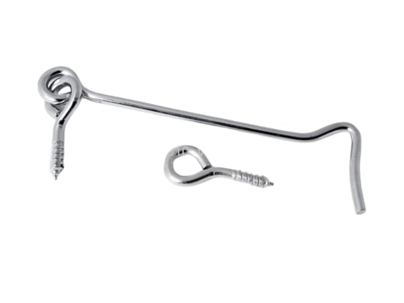 Hák na dvere L-125 pZn - V.P.F.MEDIUM s.r.o. Stavebné a nábytkové kovanie