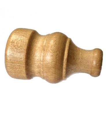 Koncovka garniže drevená 28mm buk - V.P.F.MEDIUM s.r.o. Stavebné a nábytkové kovanie