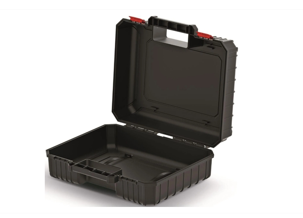 Kufor na náradie HEAVY s krabičkami 384x335x144mm čierny - Ostatné výrobky | ***