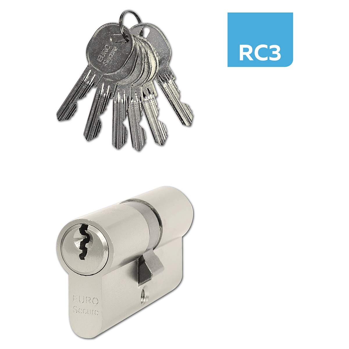 Vložka  EuroSecure 30+35 Ni 6 kľ. - V.P.F.MEDIUM s.r.o. Stavebné a nábytkové kovanie