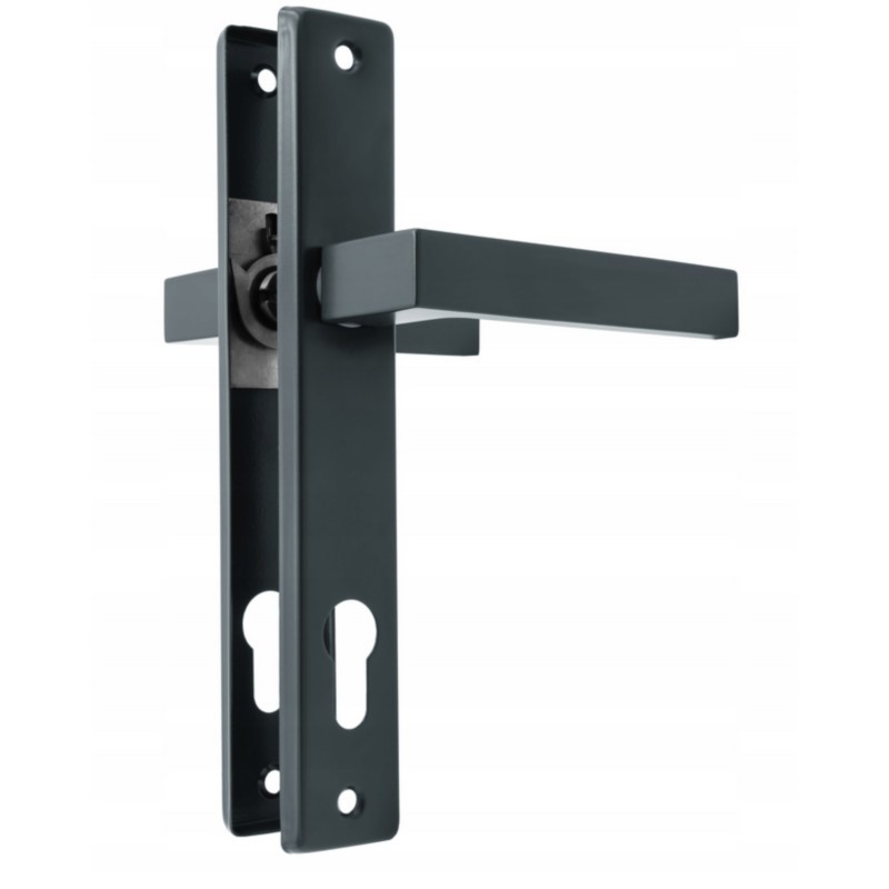 Kovanie na bránku 4Q 34mm K+K V/72 čierne - Kovania dverove-exteriérové | ***