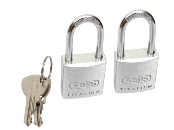 Zámok visiaci ABUS 727TI/30 Duo3 kľ./2ks bal - V.P.F.MEDIUM s.r.o. Stavebné a nábytkové kovanie