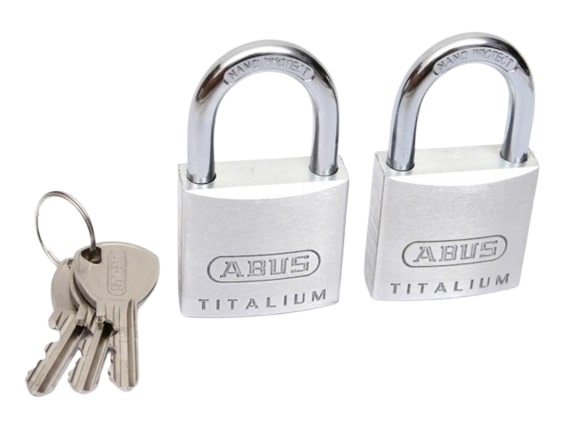 Zámok visiaci ABUS727TI/40 Duo 3kľ./2ks bal - V.P.F.MEDIUM s.r.o. Stavebné a nábytkové kovanie