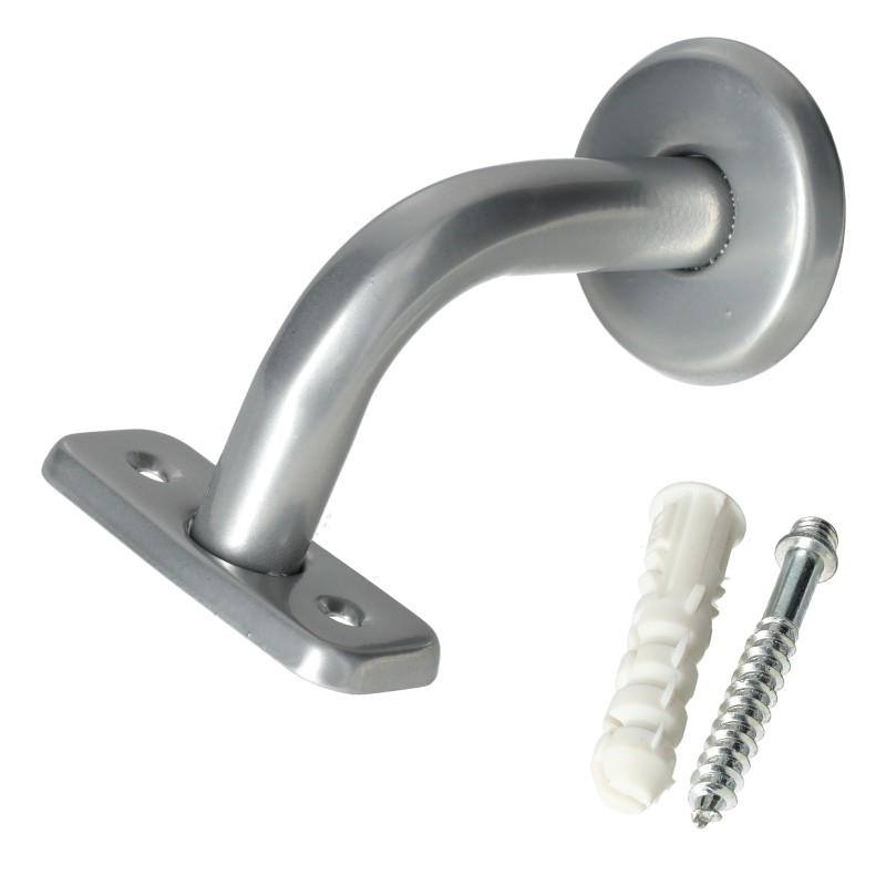 Držiak madla strieborný - V.P.F.MEDIUM s.r.o. Stavebné a nábytkové kovanie