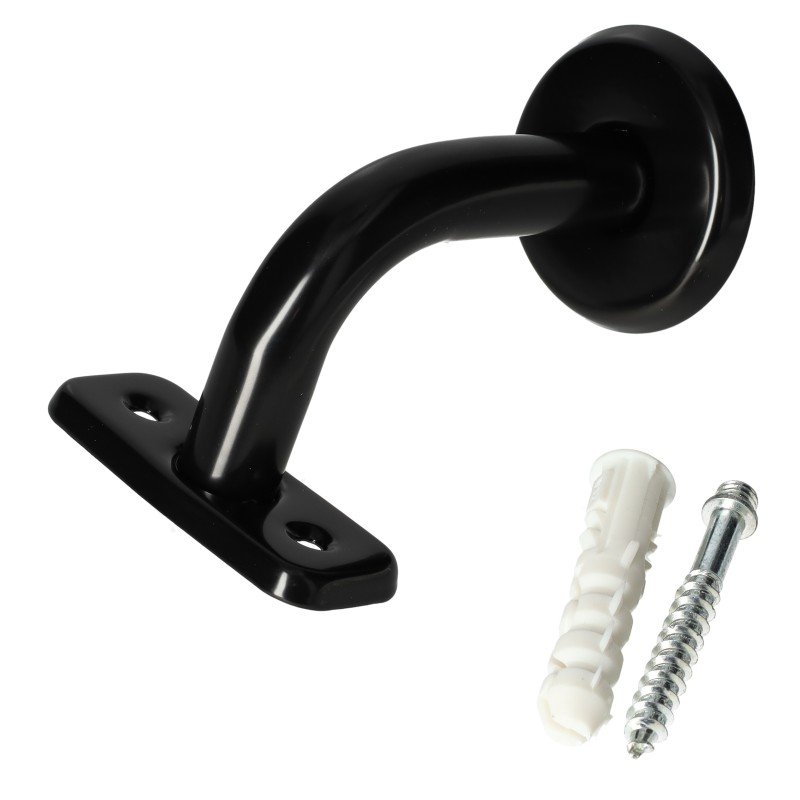 Držiak madla čierny - Kov.náb.-príslušenstvo | ***