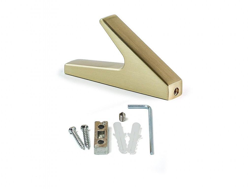 Vešiak Prokop zlatý matný - Vešiaky | ***