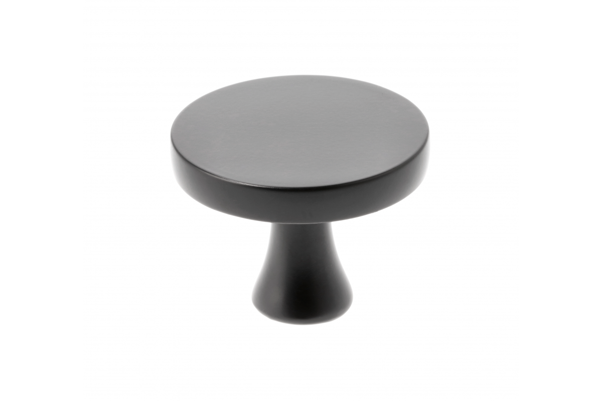 Knopok Dune čierny matný - V.P.F.MEDIUM s.r.o. Stavebné a nábytkové kovanie