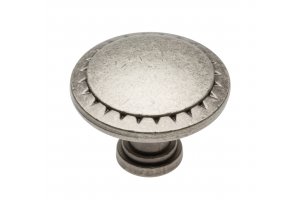 Knopok Palermo antik striebro  - V.P.F.MEDIUM s.r.o. Stavebné a nábytkové kovanie