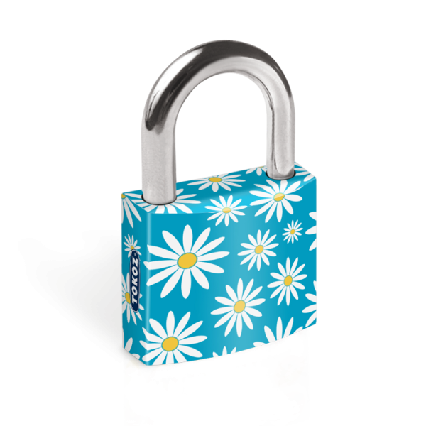 Zámok visiaci 38mm Flower 3 kľ.  - Novinky V.P.F.MEDIUM s.r.o. Stavebné a nábytkové kovanie