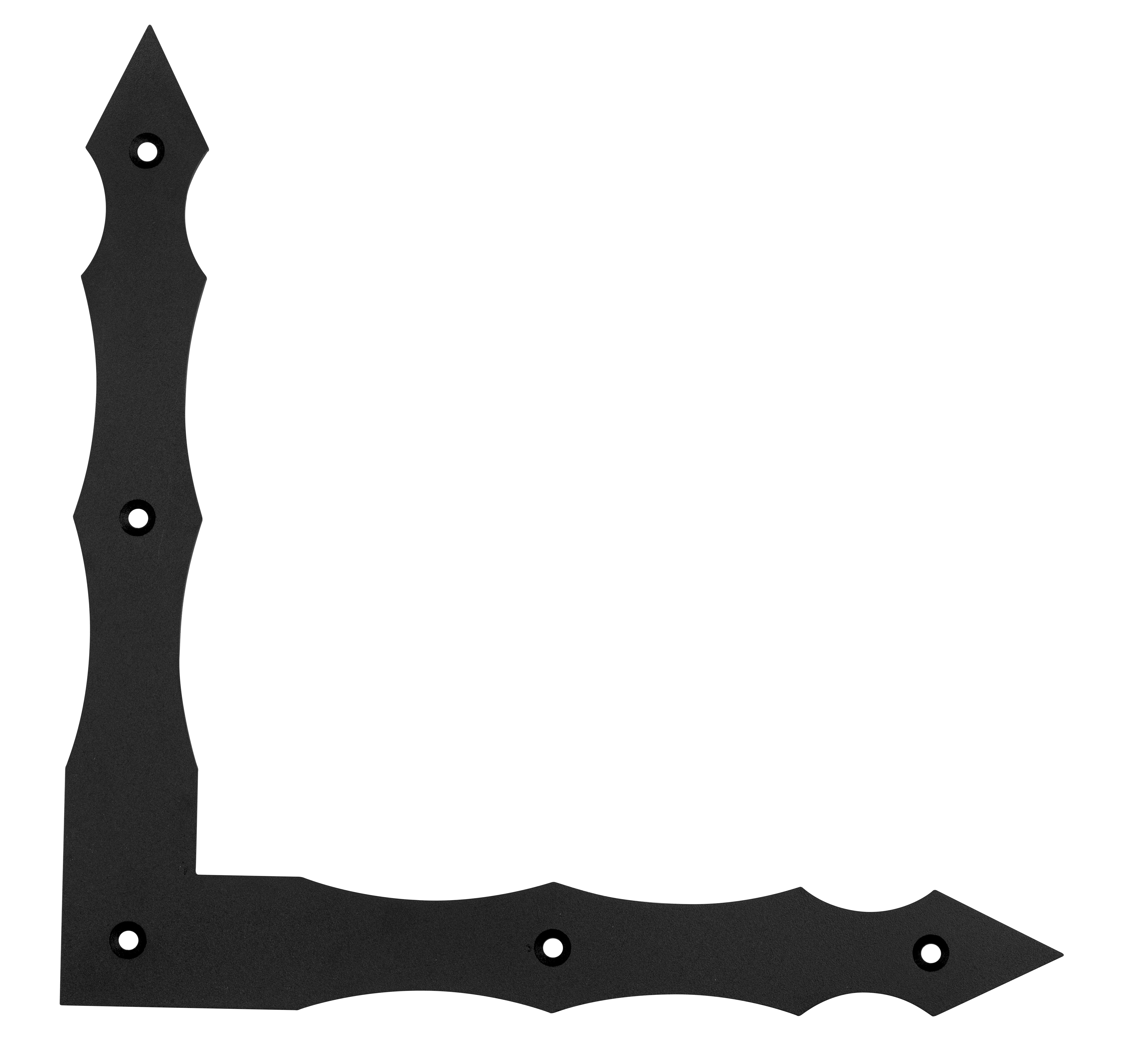 Rohovník ozdobný 300x300x40mm čierny matný - Uholníky a rohovníky | ***